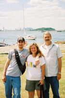 Nick, Jeanie, and Dave
