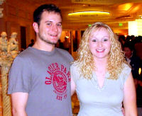 Joe and Angie at the Bellagio in Las Vegas Joe and Angie at the Bellagio in Las Vegas