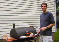 Steve and his BBQ