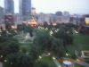Boston Commons from a balloon