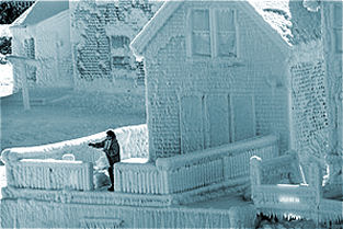 frozen salt water