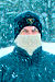 Steve in a blizzard Steve in a blizzard