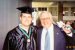 Steve & Dr. North, graduation Steve & Dr. North, graduation