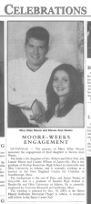 Steve and Mary Ellen's wedding announcement