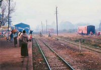 train station in Myanmar