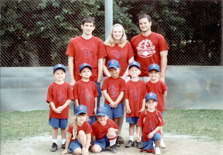 Chester Rugrats T-ball team