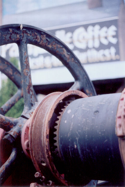 antique machine